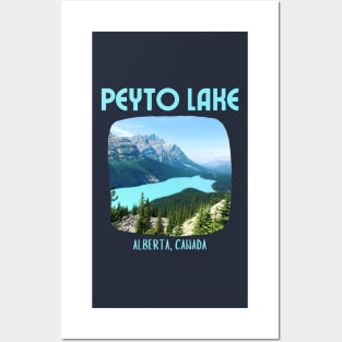 Peyto Lake Alberta Canada Posters and Art